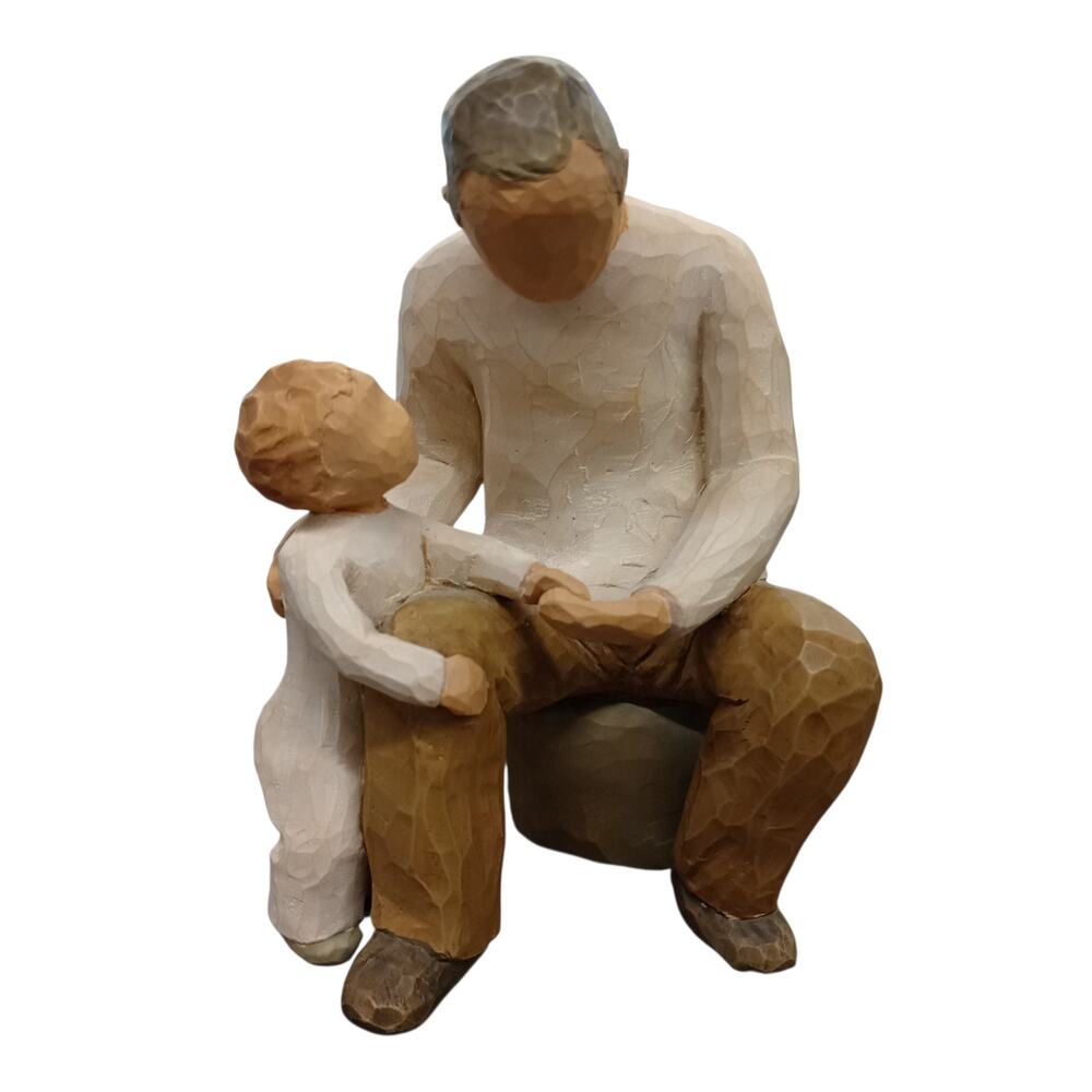 Willow Tree Grandfather Figurine 2001 Demdaco Susan Lordi, 6-inch